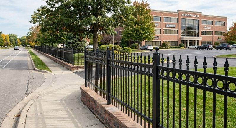 Commercial Wrought Iron Fence Repair