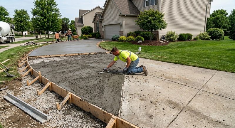 Concrete Driveway Installation