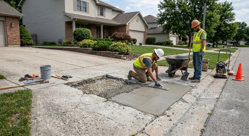 Concrete Driveway Repair