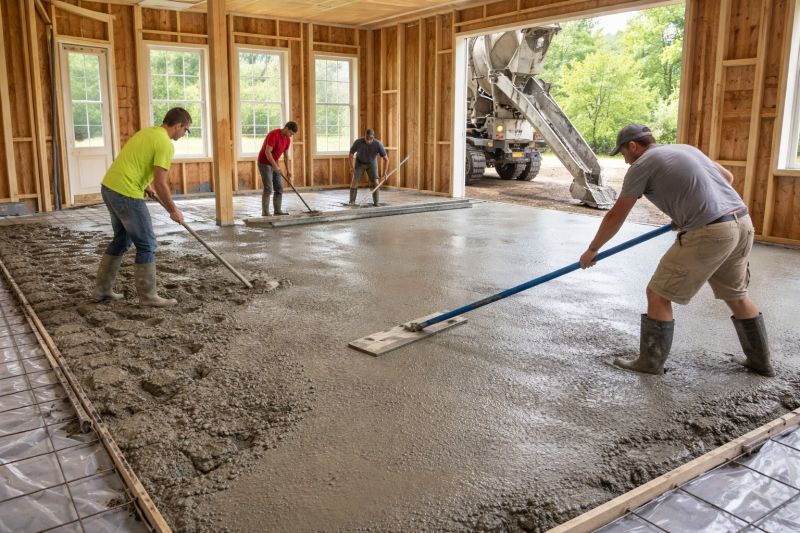 Concrete Floors Installation