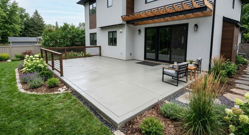 Concrete Patio Installation