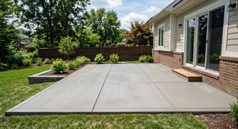 Concrete Patio Installation