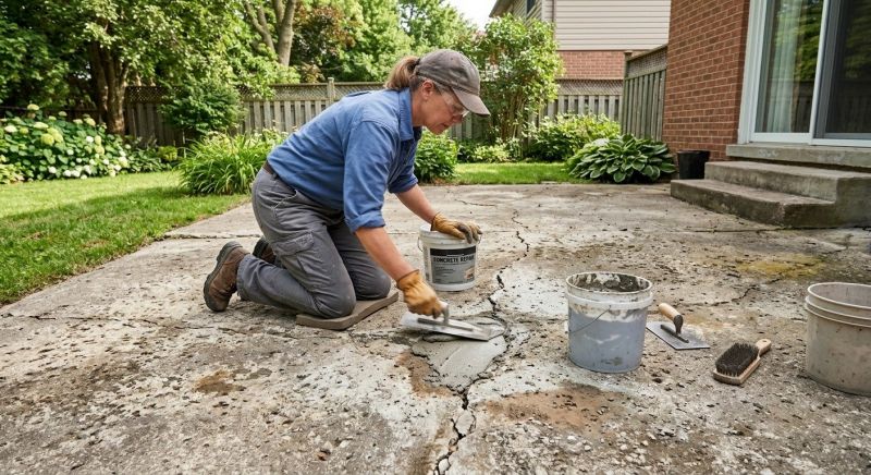 Concrete Patio Repair