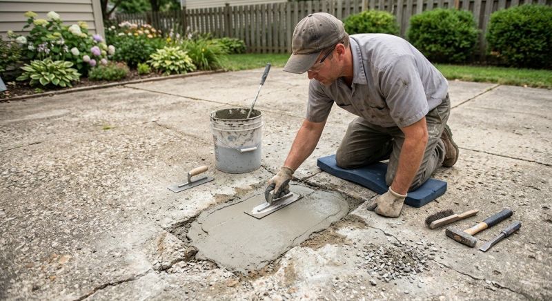 Concrete Patio Repair