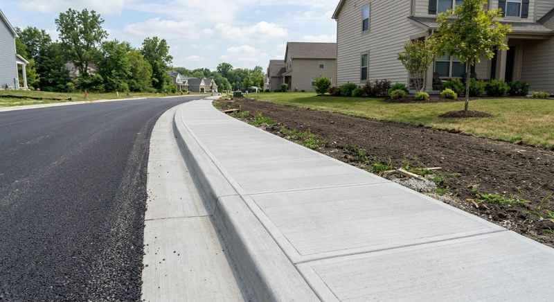 Concrete Sidewalks Installation