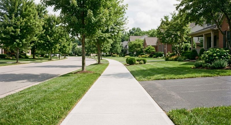 Concrete Sidewalks Installation