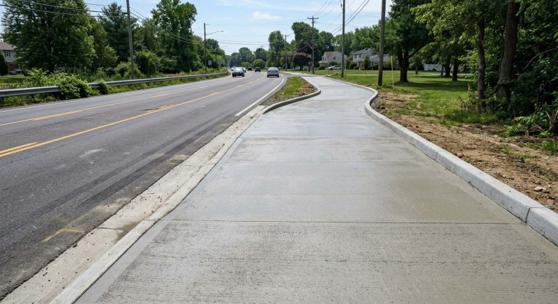 Concrete Sidewalks Installation