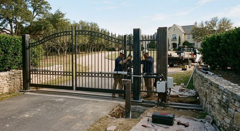 Driveway Gate Installation