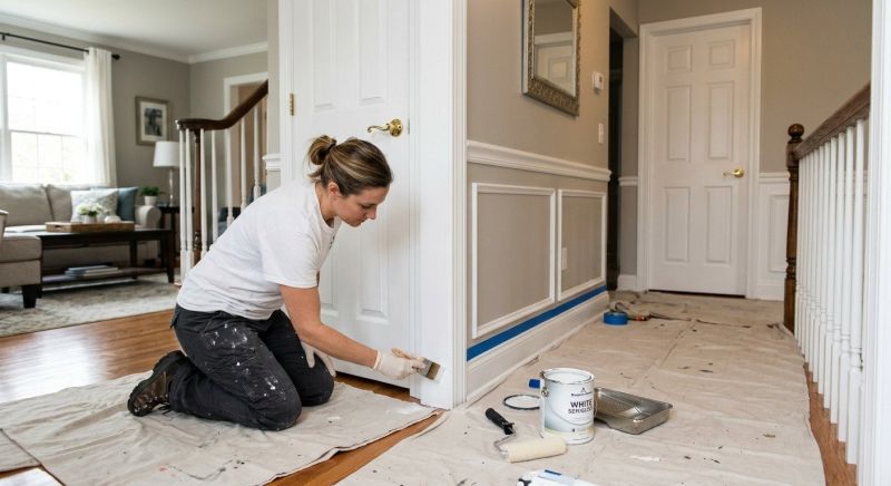 Exterior Door Painting