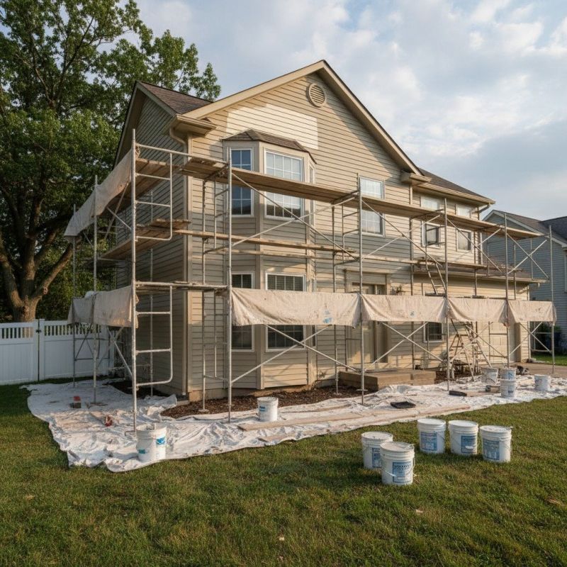 Exterior Painting Large Job