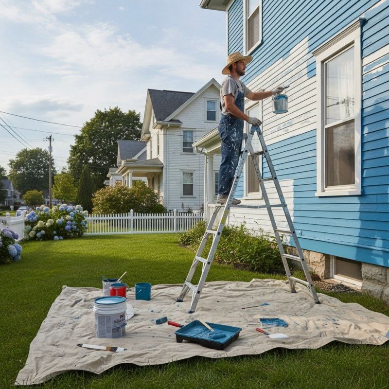 Exterior Painting Large Job