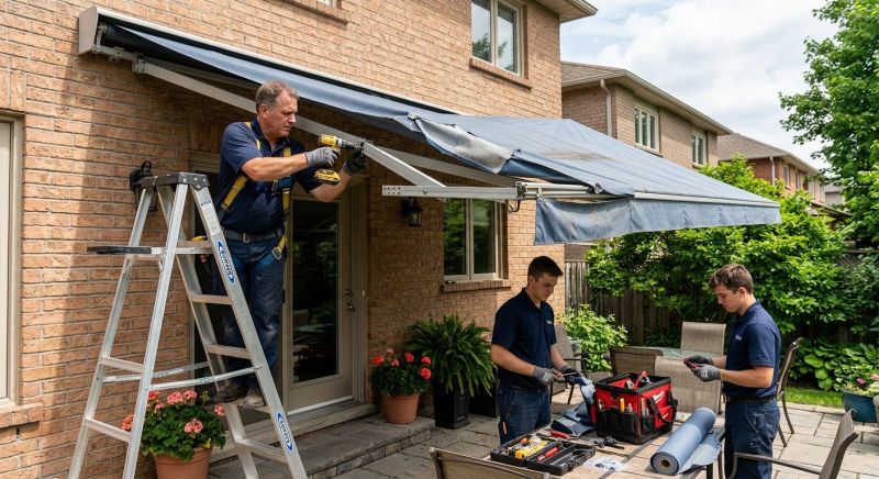 Fabric Awning Repair