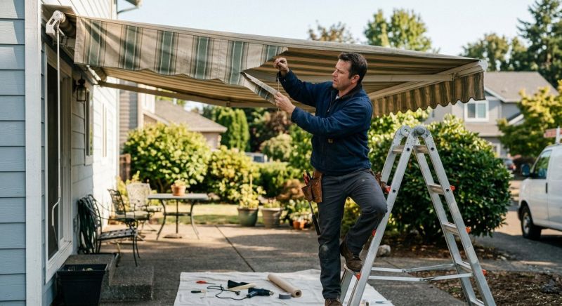 Fabric Awning Repair
