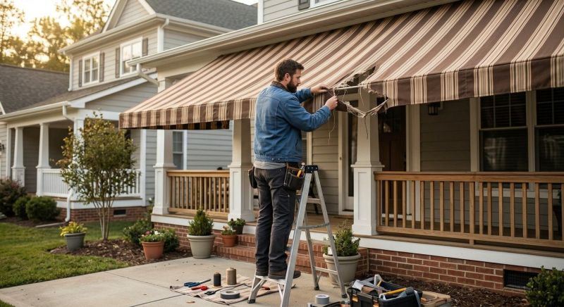 Fabric Awning Repair