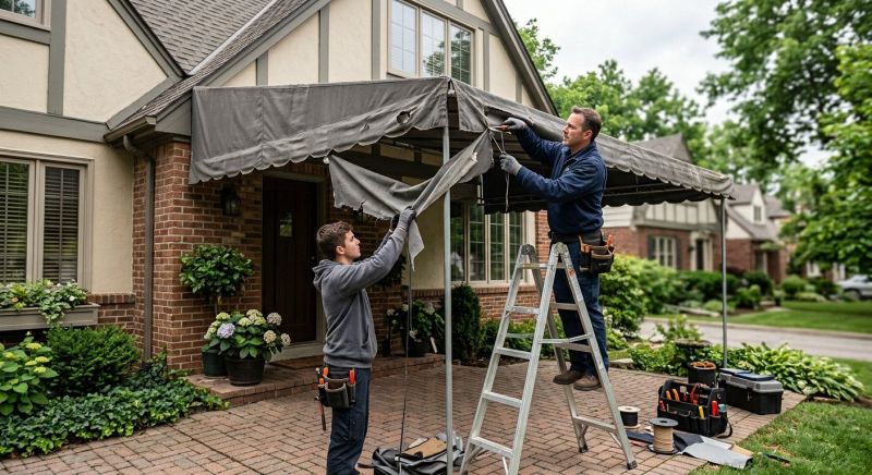 Fabric Awning Repair