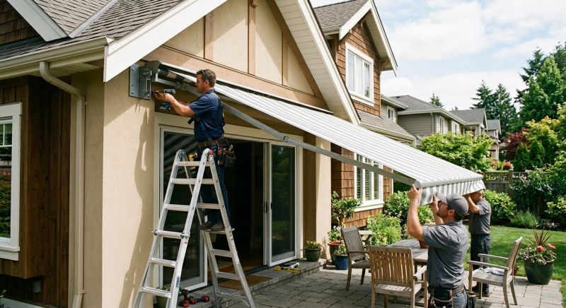 Fabric Awnings Installation