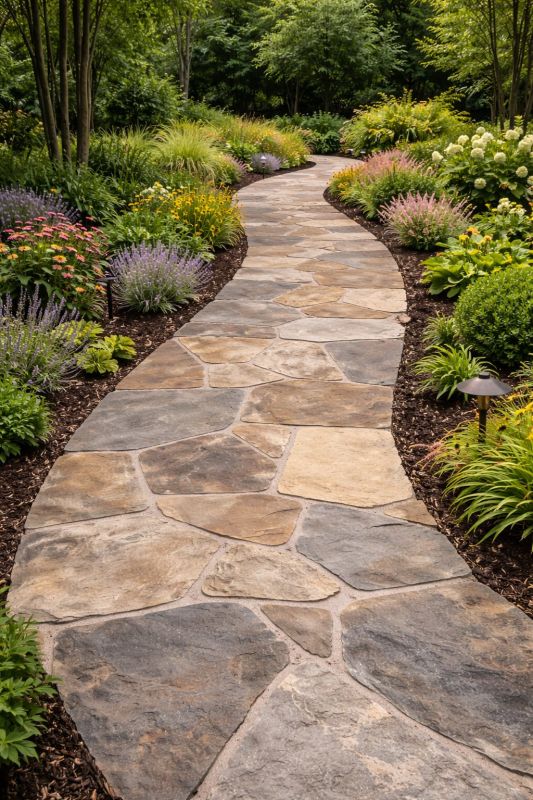 Flagstone Installation
