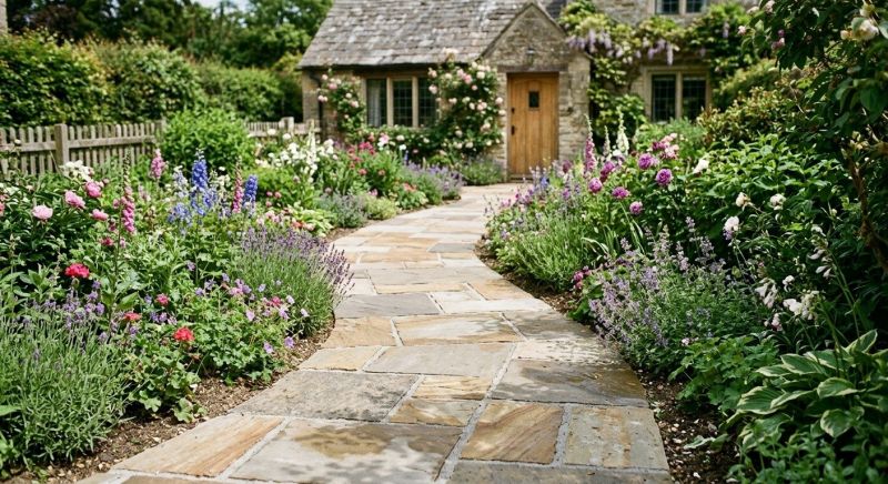 Flagstone Installation