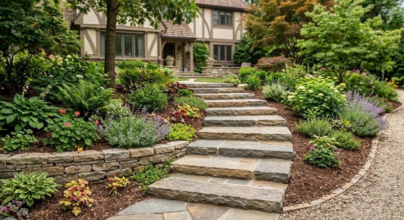 Flagstone Installation