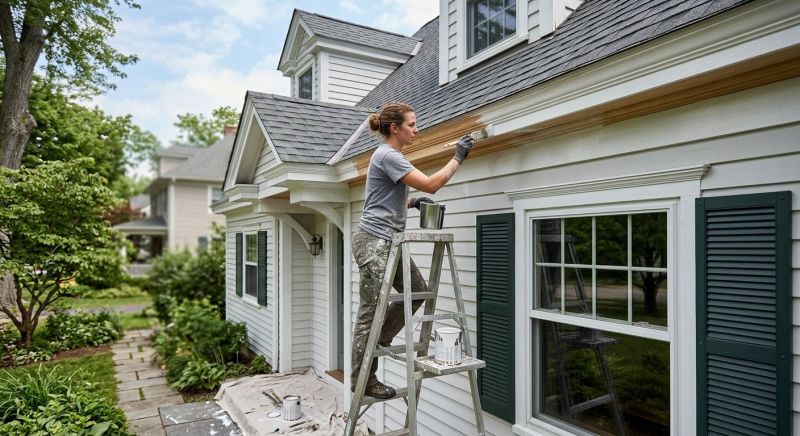 Handyman Exterior Painting
