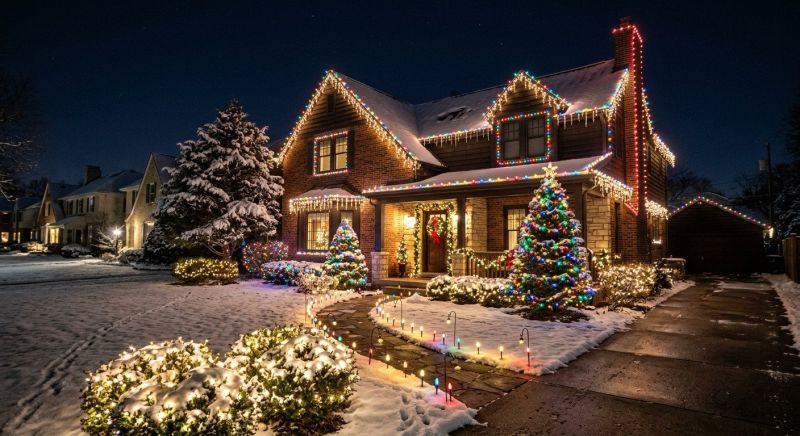 Holiday Lights Installation