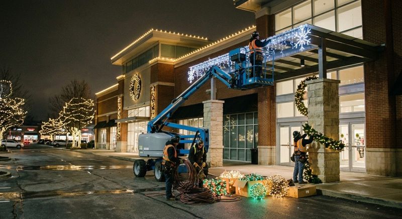 Holiday Lights Installation