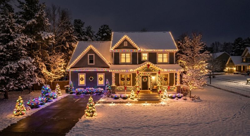 Holiday Lights Installation