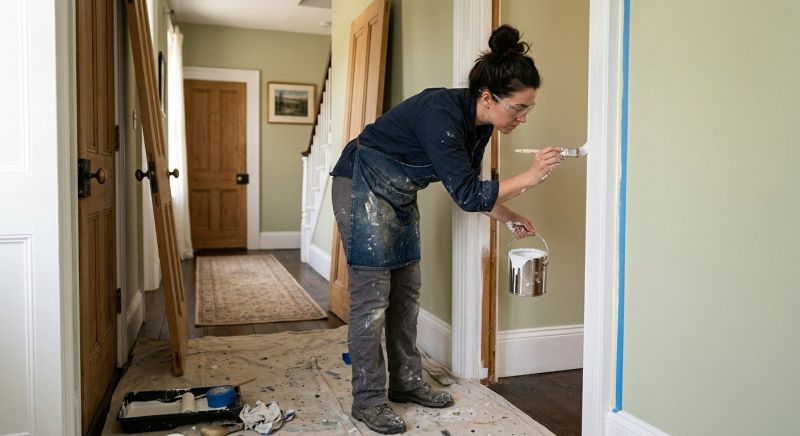 Interior Door Painting