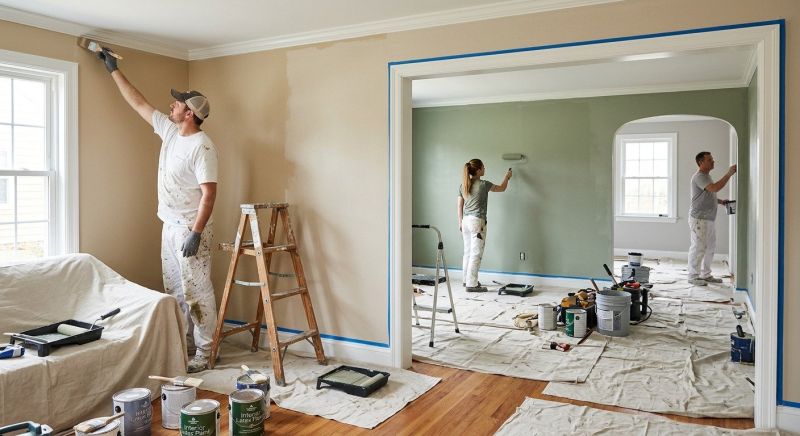 Interior Painting 3 To 4 Rooms
