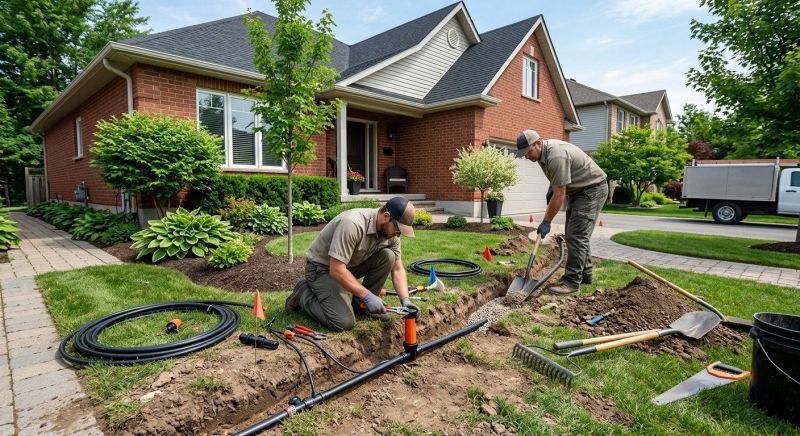 Lawn Sprinklers Installation