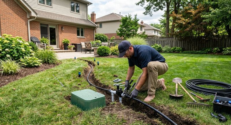 Lawn Sprinklers Installation