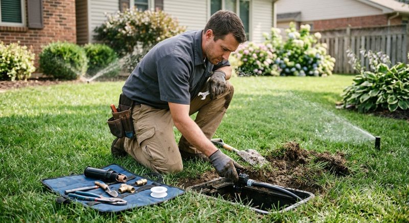 Lawn Sprinklers Repair