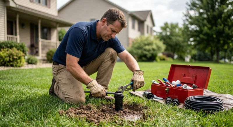 Lawn Sprinklers Repair