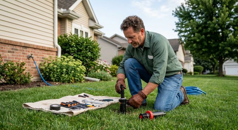 Lawn Sprinklers Repair