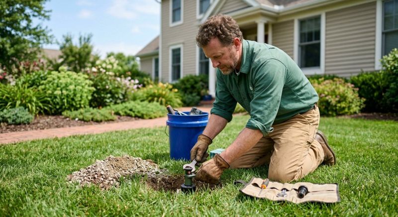 Lawn Sprinklers Repair