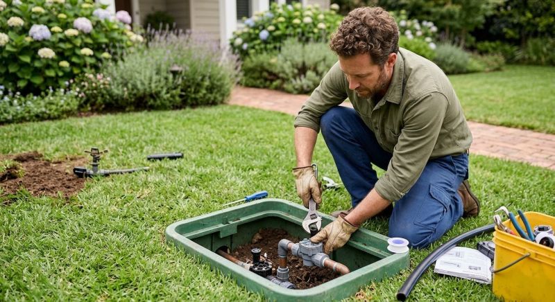 Lawn Sprinklers Repair