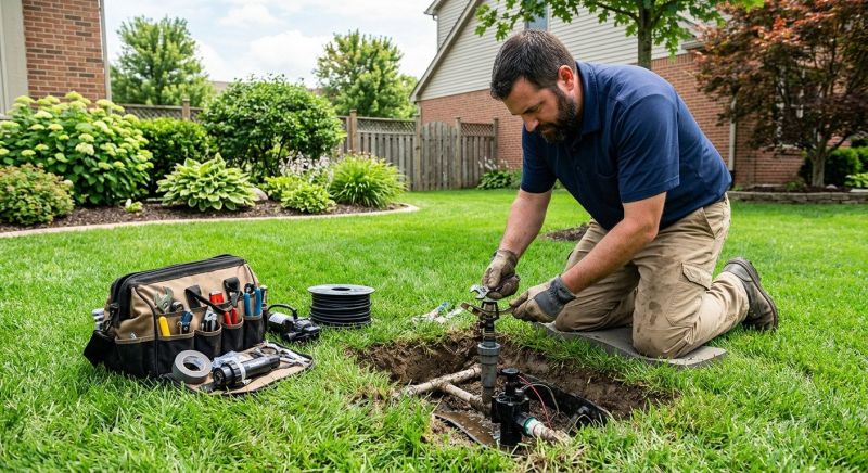 Lawn Sprinklers Repair