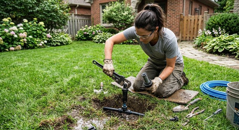 Lawn Sprinklers Repair