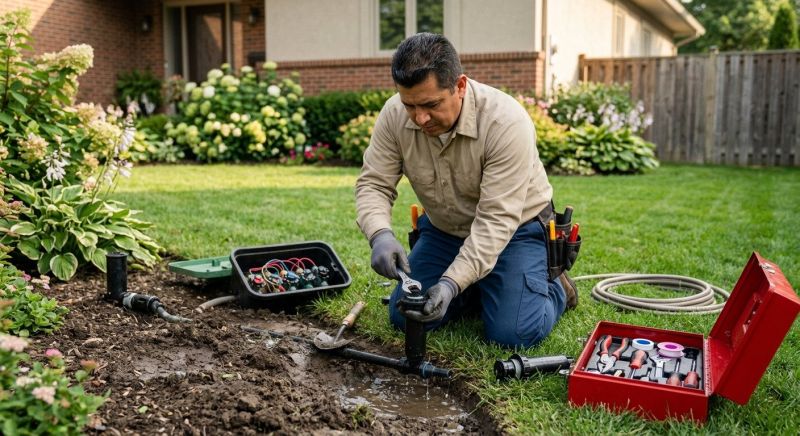 Lawn Sprinklers Repair