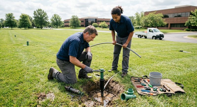 Lawn Sprinklers Repair