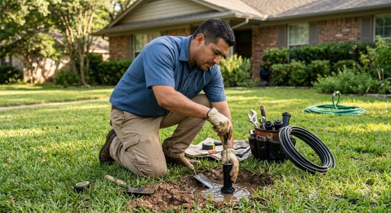 Lawn Sprinklers Repair