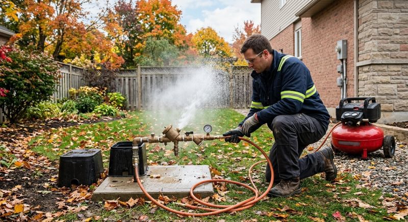 Lawn Sprinklers Winterization