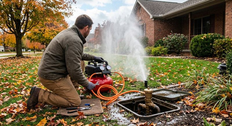 Lawn Sprinklers Winterization