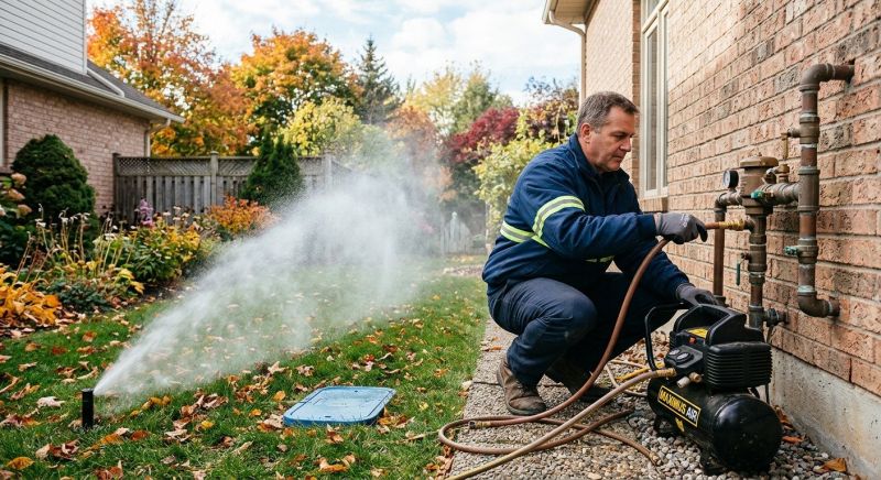 Lawn Sprinklers Winterization