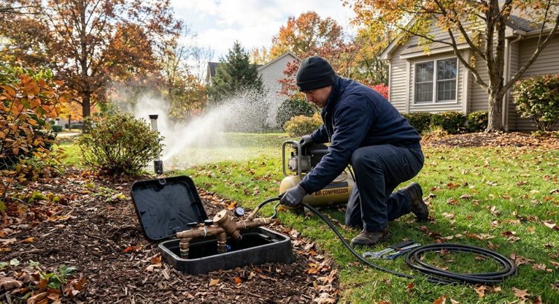 Lawn Sprinklers Winterization