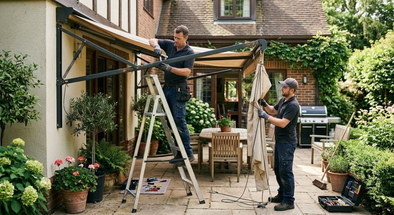 Metal Awning Repair