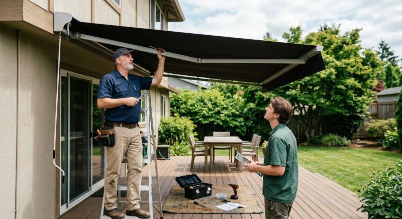Metal Awning Repair