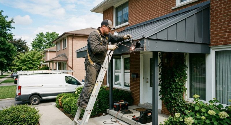 Metal Awning Repair