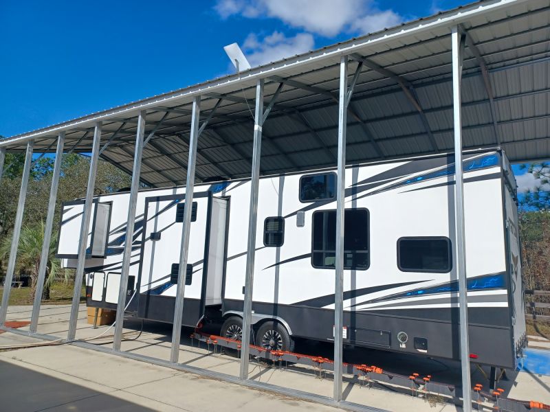 Metal Carport Installation