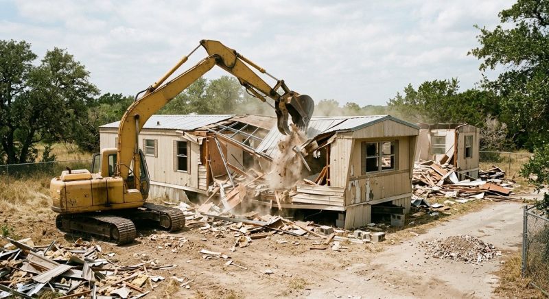 Mobile Home Demolition